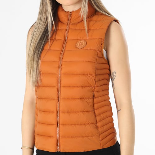 Doudoune Sans Manches Femme Terry 2 Camel