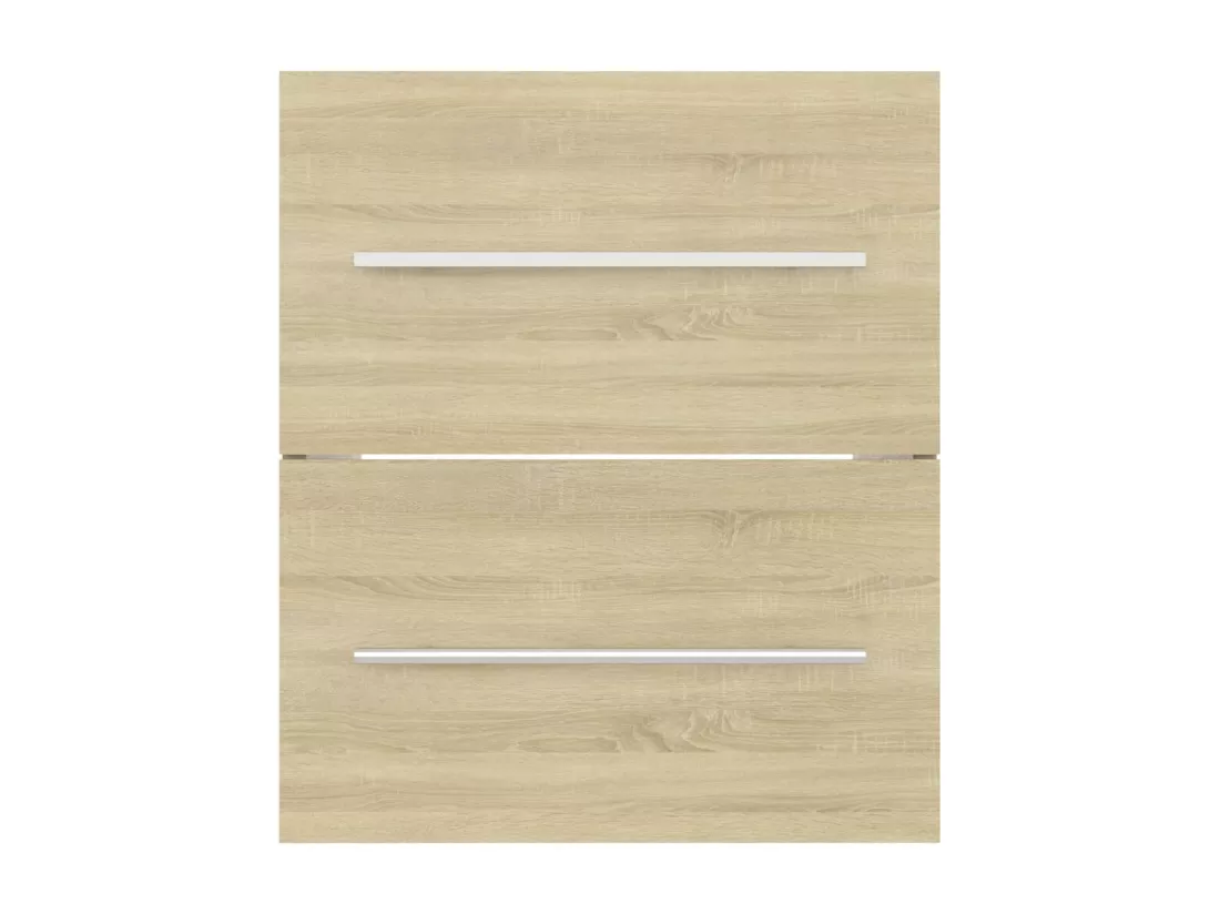 Armoire d'évier Chêne sonoma 41x38,5x48