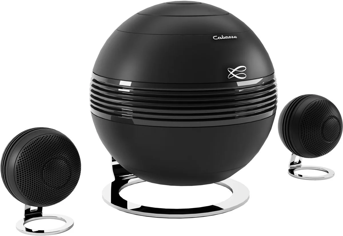 Cabasse The Pearl Keshi 2.1 System Noir laqué Enceintes connectées