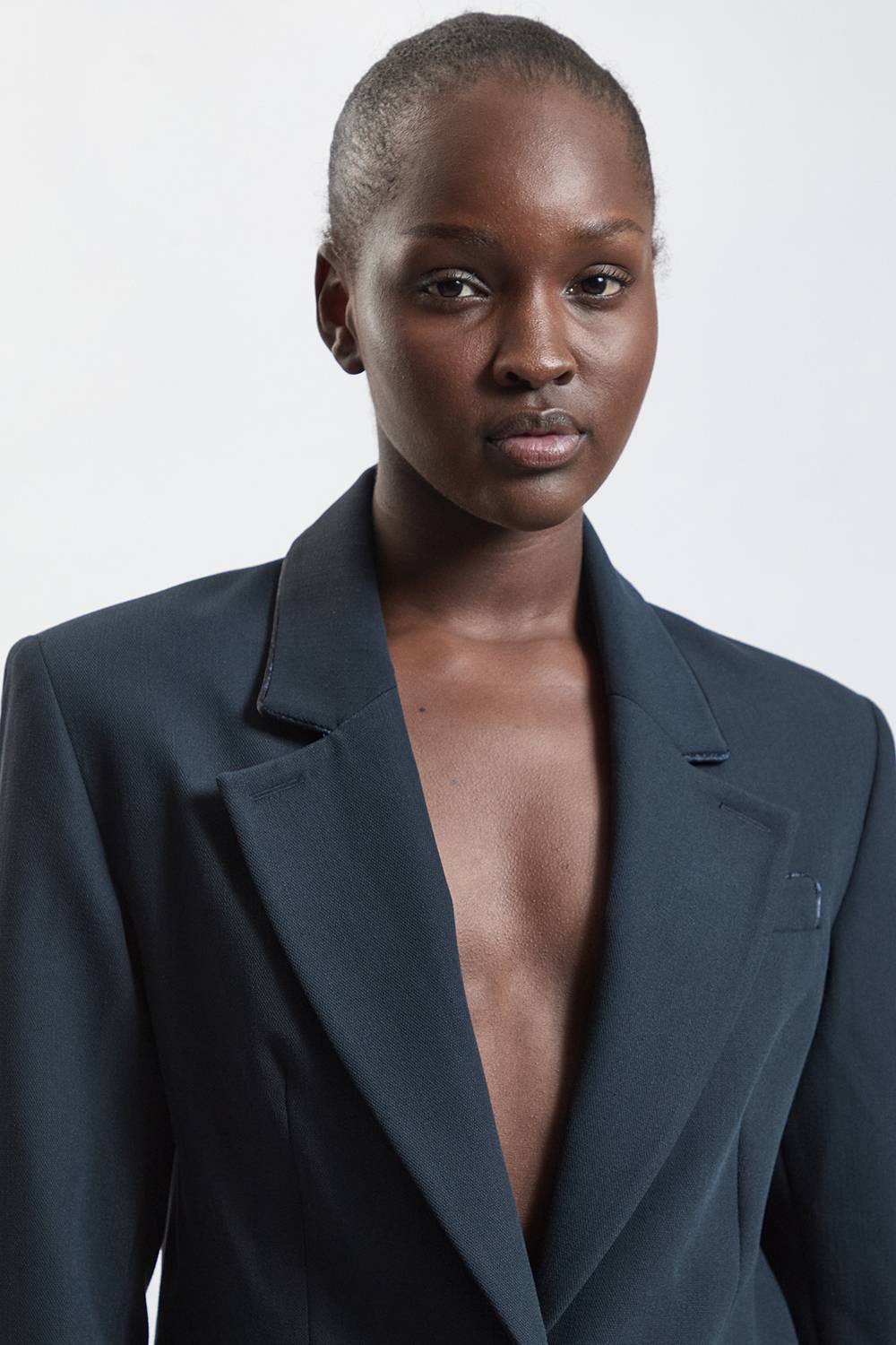 KarenMillen Blazer Cintré Stretch À Simple Boutonnage