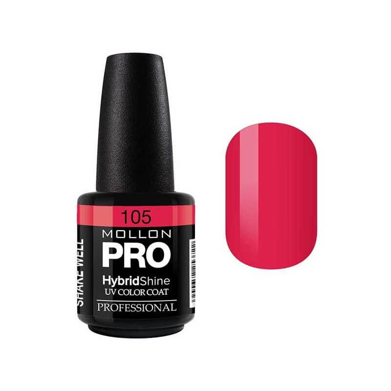 Vernis Semi-Permanent Hybrid Shine Mollon Pro 15ml