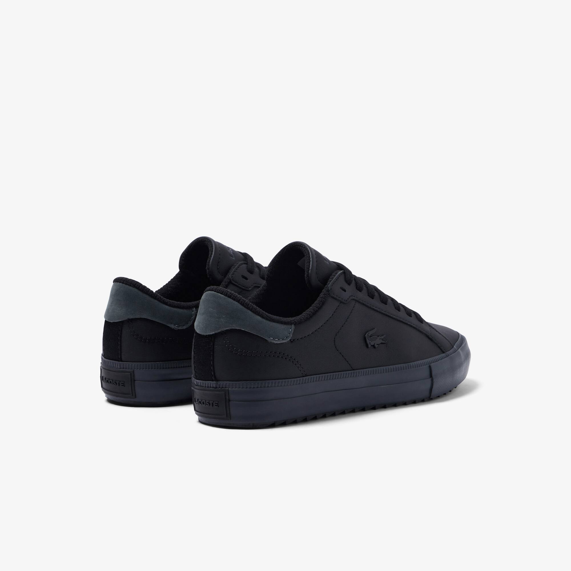 Chaussures outdoor Powercourt Winter femme Lacoste en cuir Outdoor - Noir - Lacoste - Femme