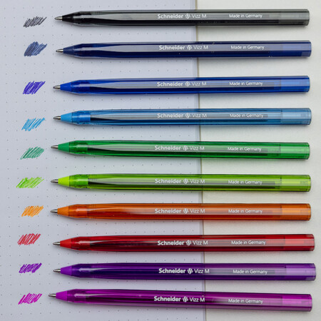 Schneider Vizz 10er-Etui Kugelschreiber - M