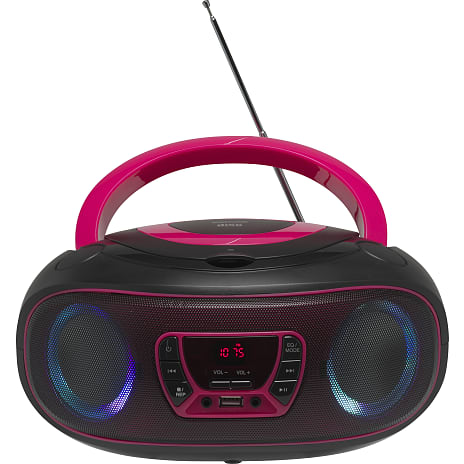 Denver TCL-212BT Boombox - lyserød