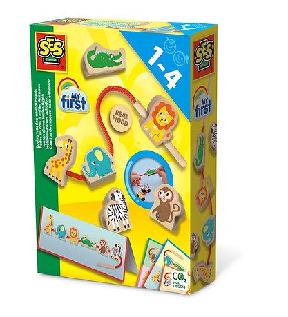 SES Creative Kreatives Spielset - My First - Perlen auffäd