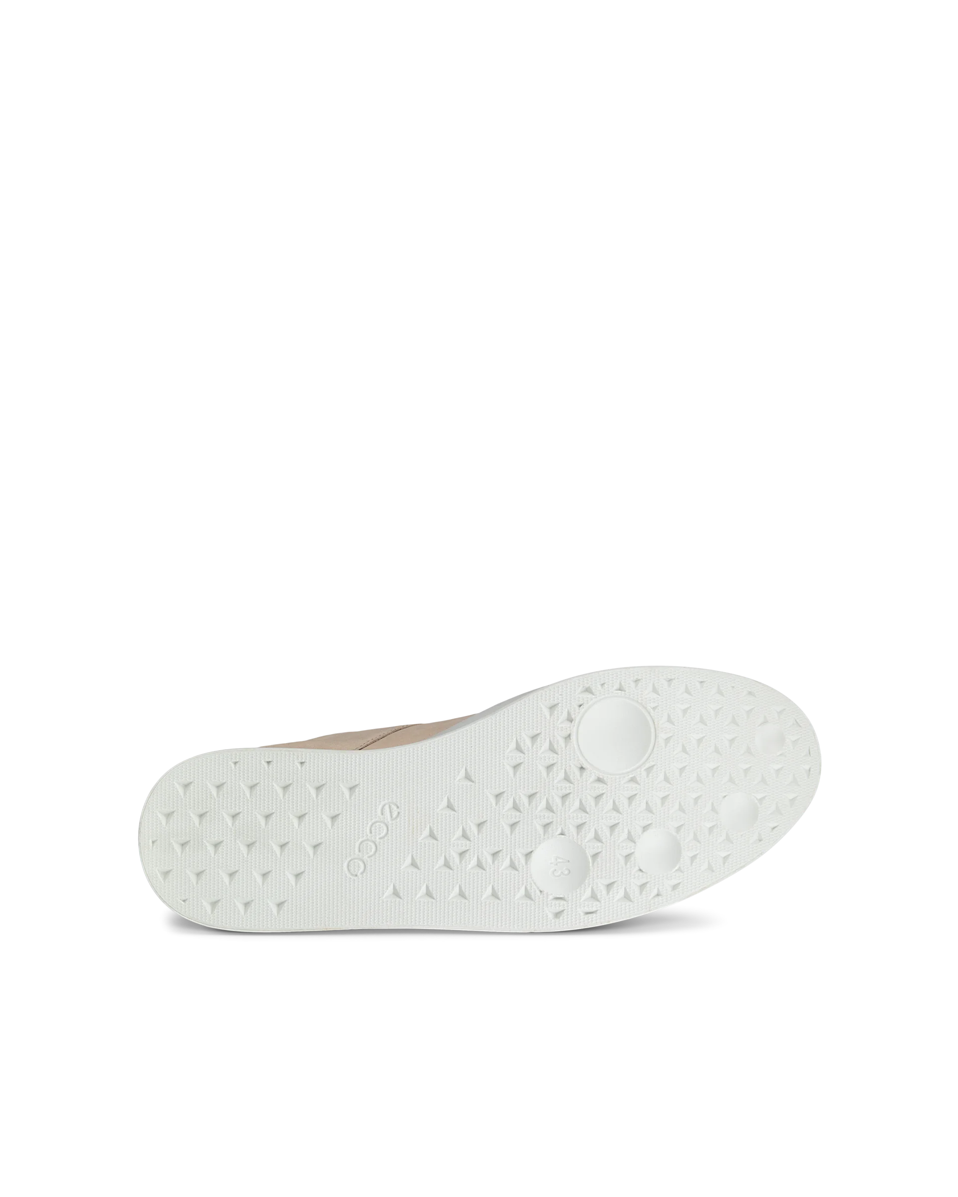 ECCO STREET LITE M Herren Sneaker aus Nubukleder Beige