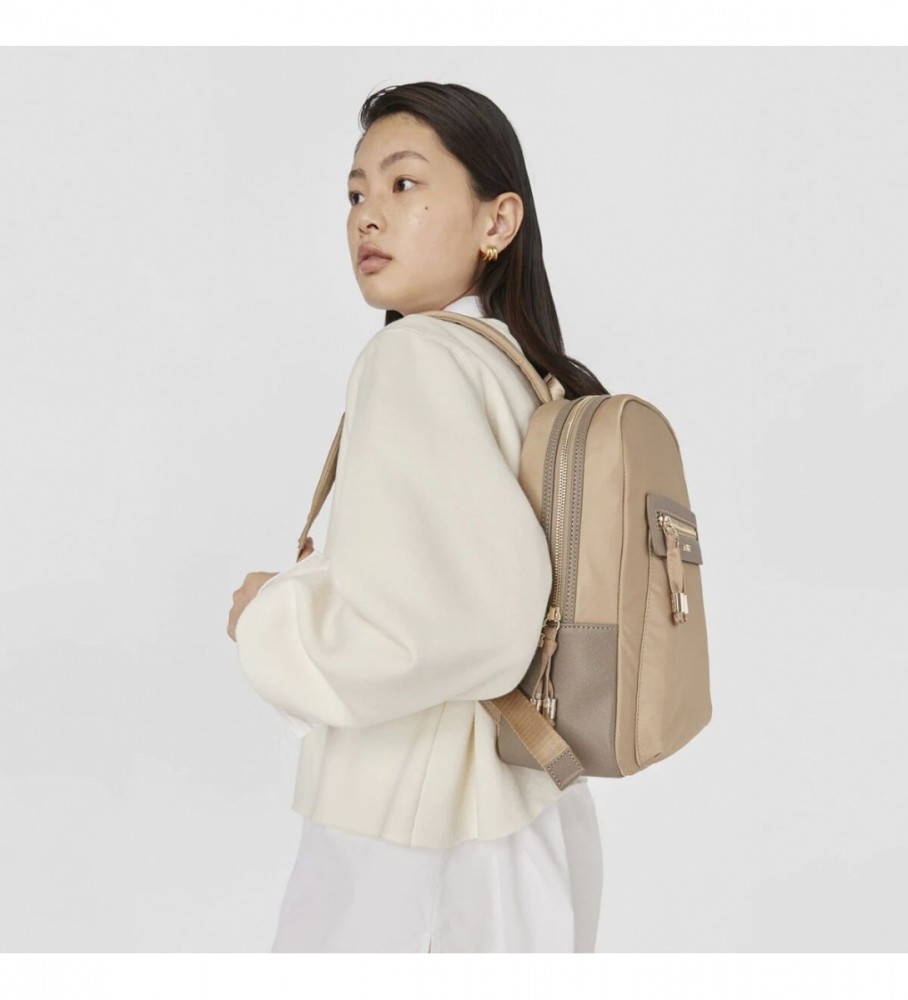 Tous Mochila Brunock Chain Top bege