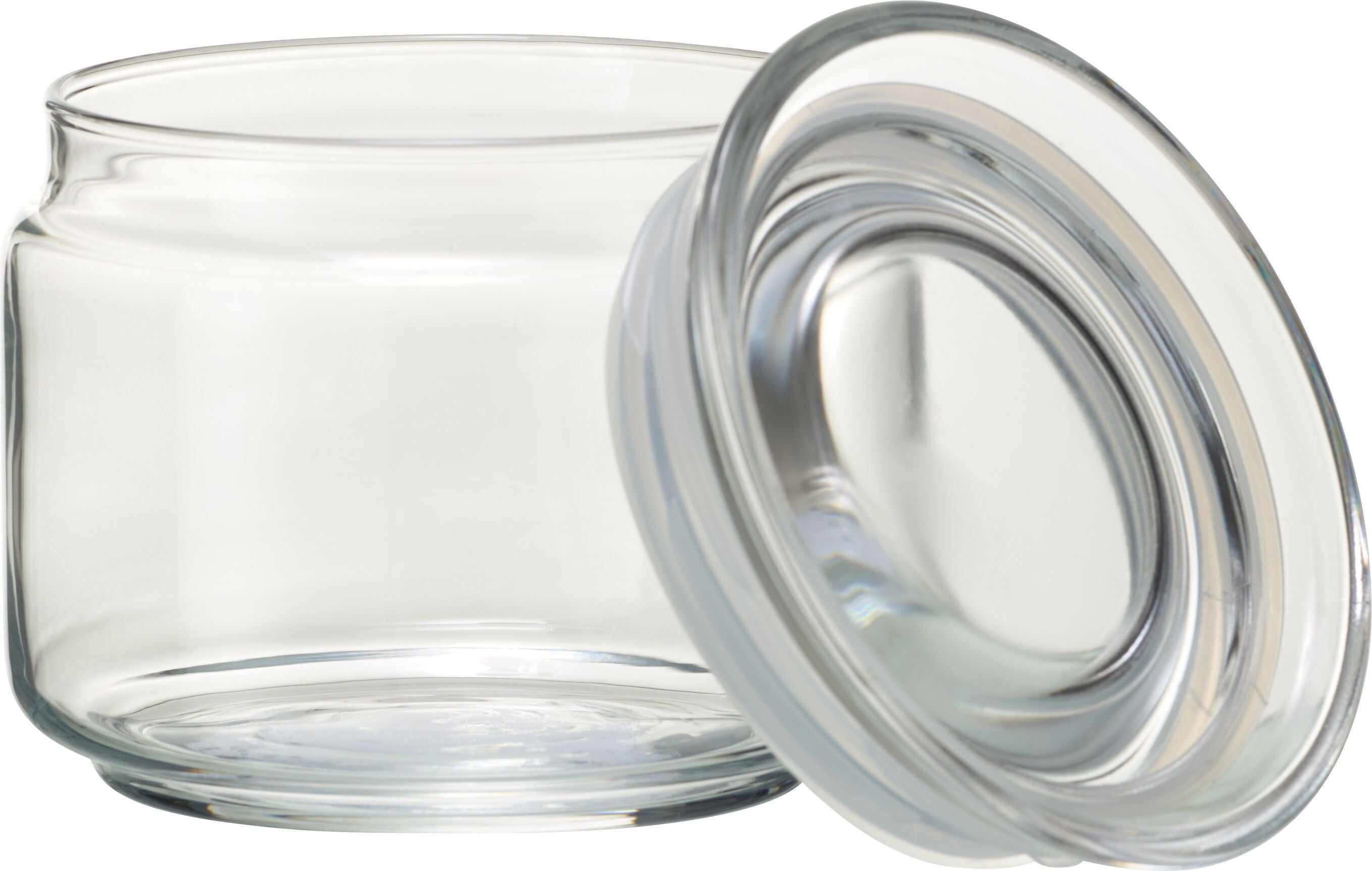 PURE Vorratsglas - Transparent / H: 9.5 cm