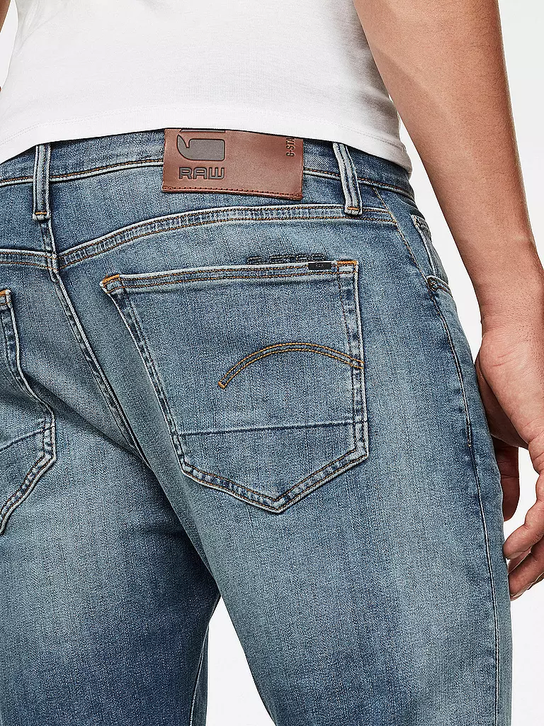 G-STAR RAW Jeans Slim Fit 3301 blau