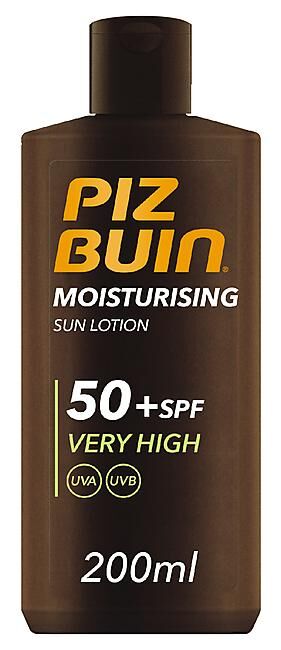 PIZ BUIN - LOTION MOISTURISING IP 50 + VERY HIGH