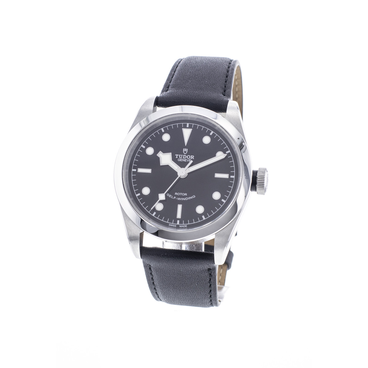 Montre d'occasion Tudor Black Bay homme automatique acier