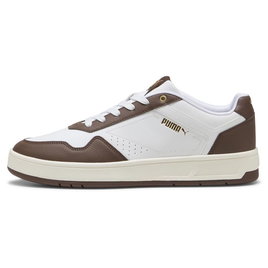 PUMA Court Classic Chaussures - Blanc/Marron