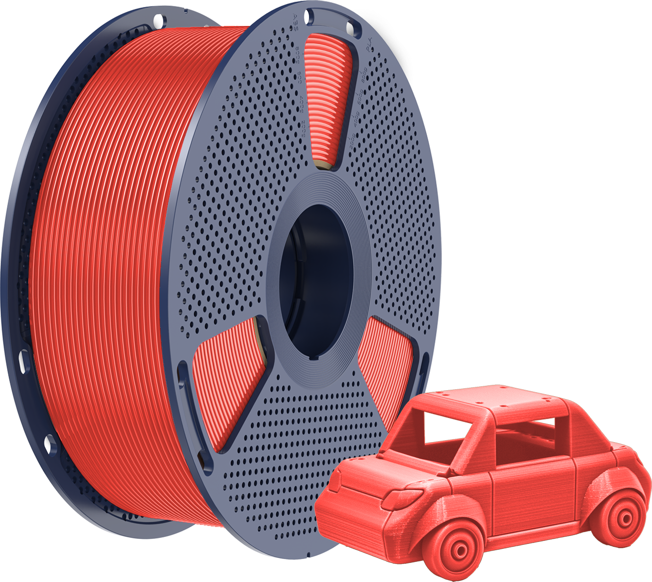 SUNLU  PETG Cherry Red, 1,75 mm / 1000 g    Zähes, leicht zu druckendes PETG Filament