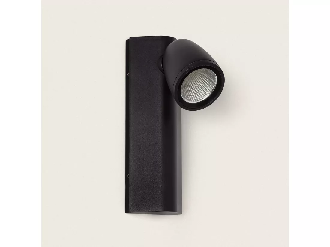 Applique Murale Extérieure LED 6W Aluminium Abel Noir