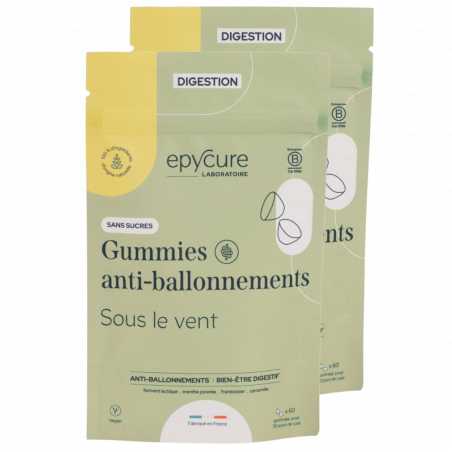 Epycure Laboratoire Gummies anti-ballonnements 2 mois