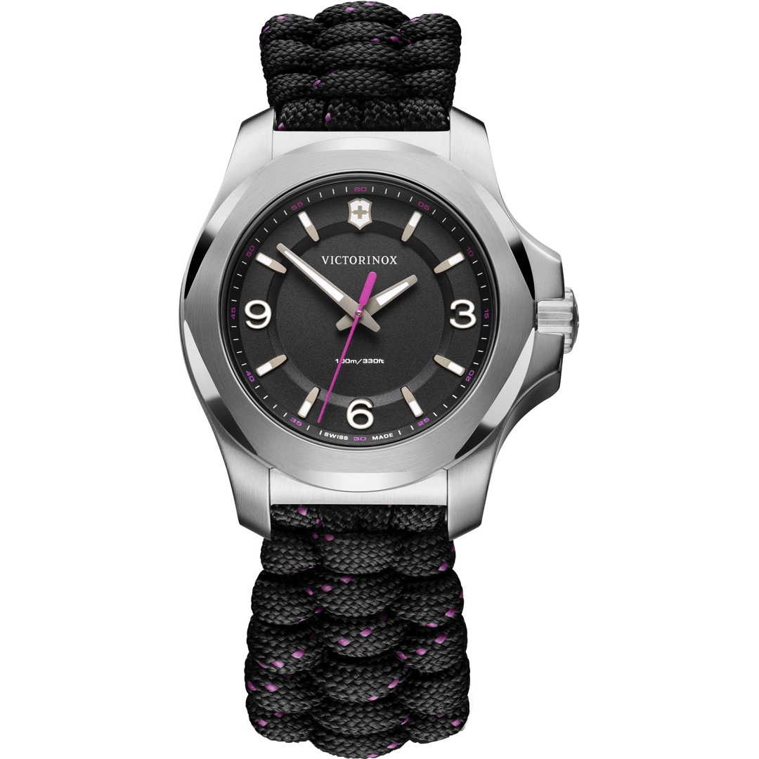Victorinox Swiss Army I.N.O.X. V Lady Silbrig / Schwarz