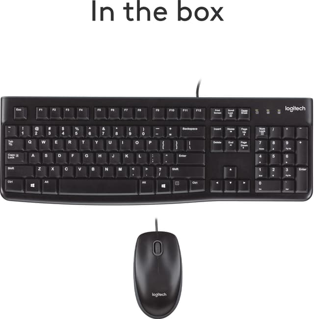 Logitech MK120 tastatur + mus