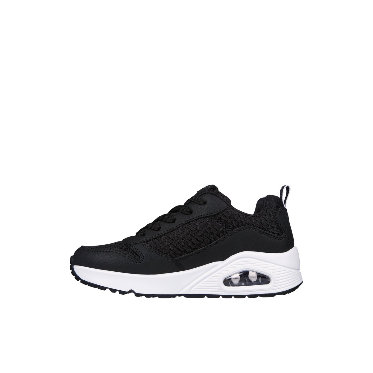 2X les points-Unopowex-jb-Baskets - Talon plat - Noir