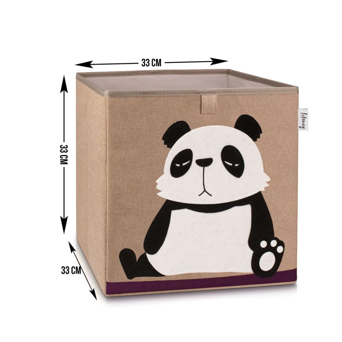 Boîte de rangement en tissu pour enfant 