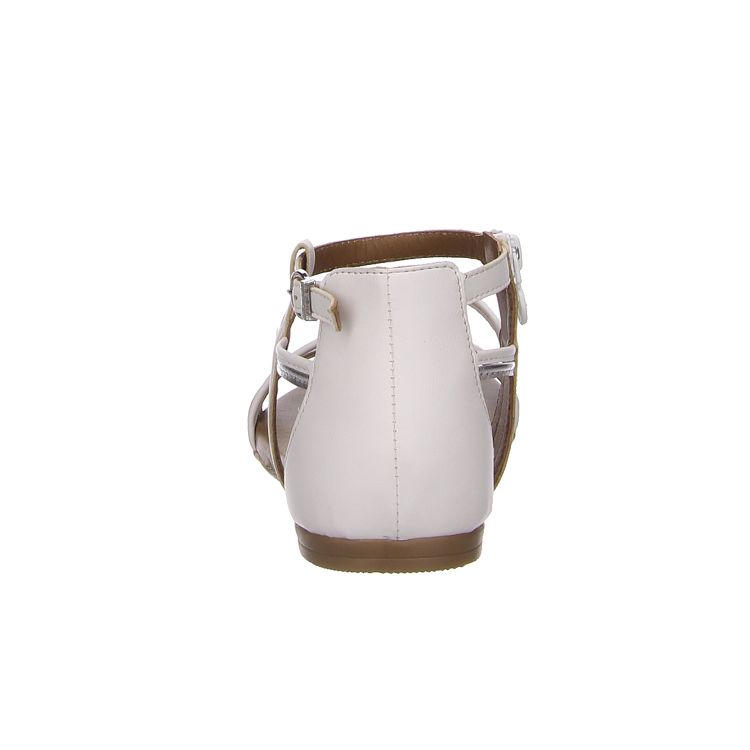 Tamaris Sandalette weiß silber weiss/weiss kombi