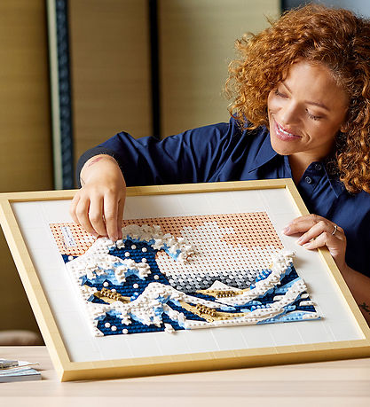 LEGO? Art - Hokusai - Den store b?lgen ved Kanagawa - 1810 Dele