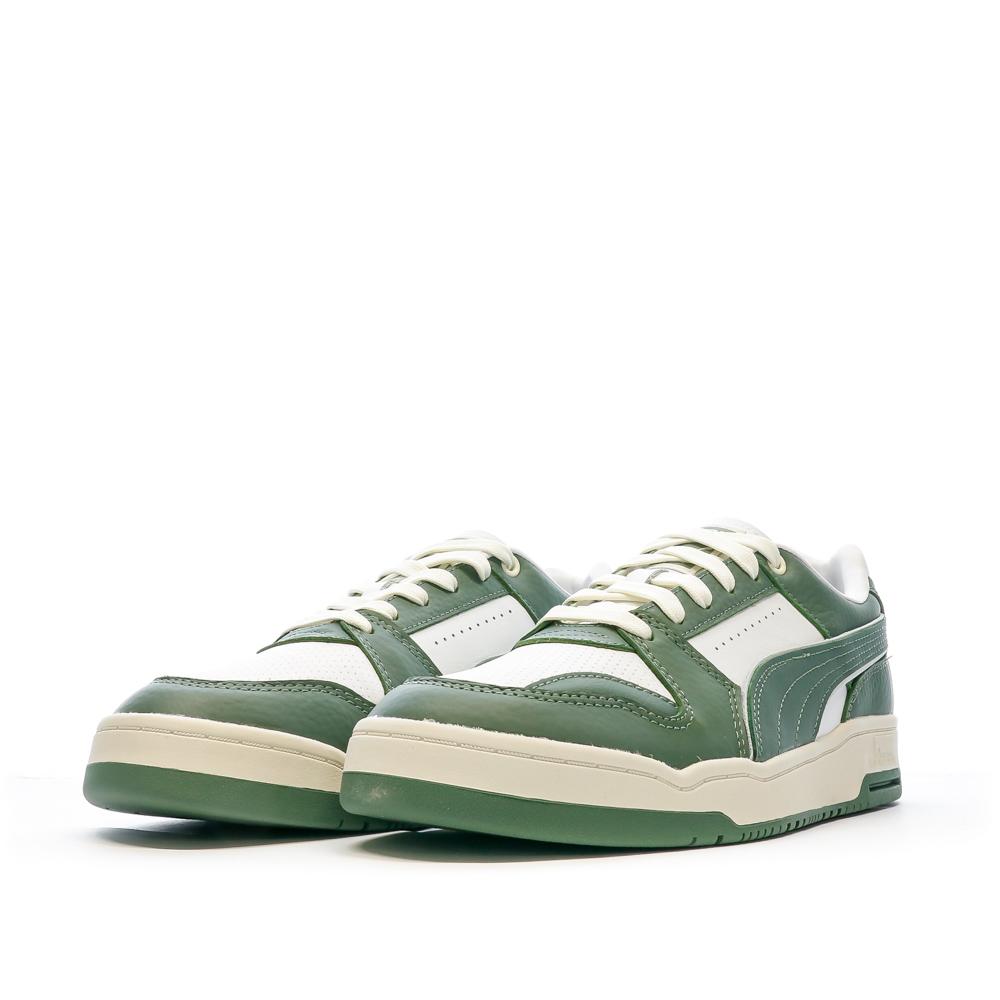 Puma Baskets Vert/Blanc Homme Puma Vintage 394693
