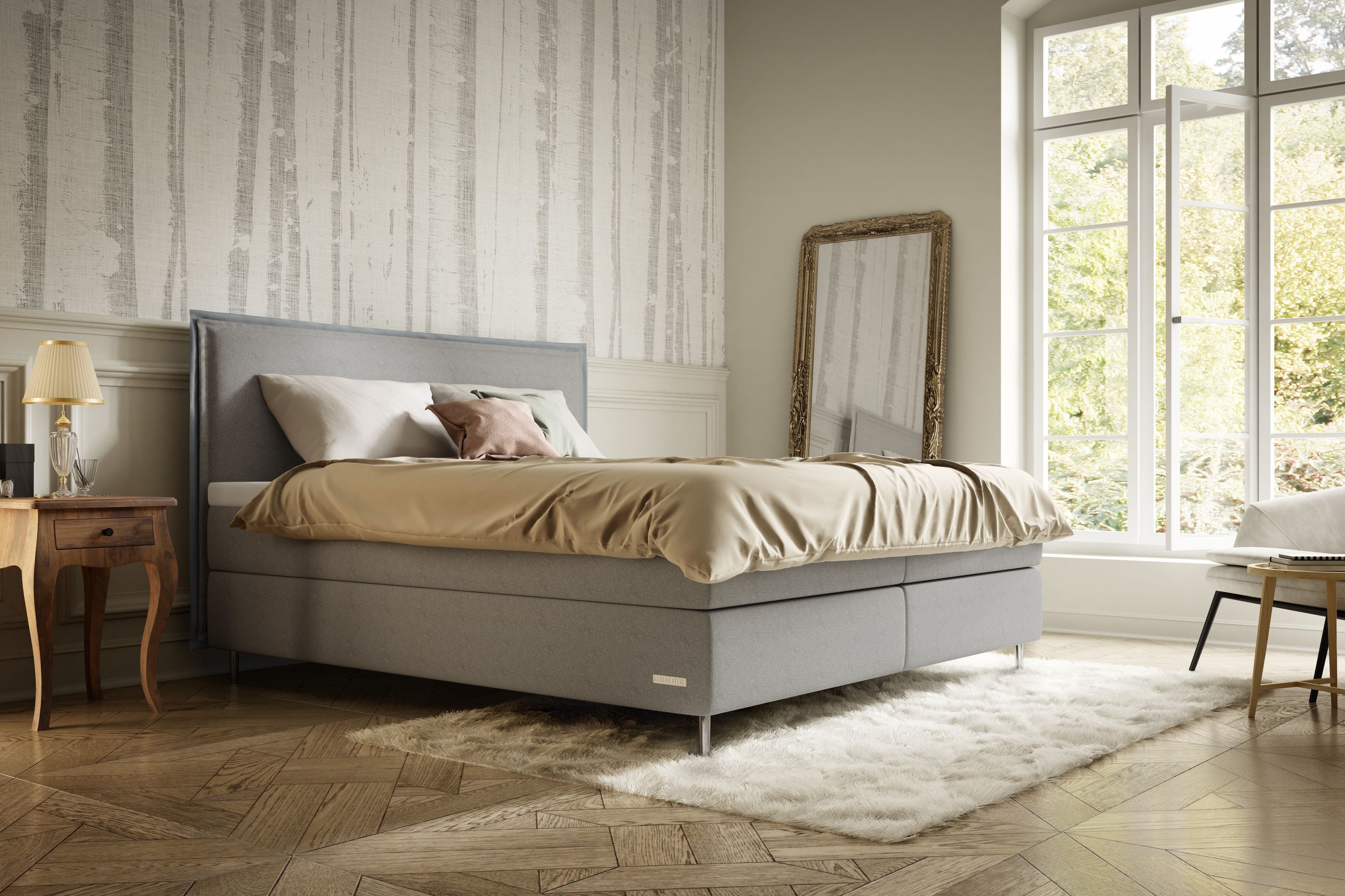 Boxspringbett SCHLARAFFIA SENSATION 160 x 200 cm H2