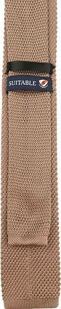 Suitable Knitted Stropdas Taupe TK-07 TK-07-035 kopen