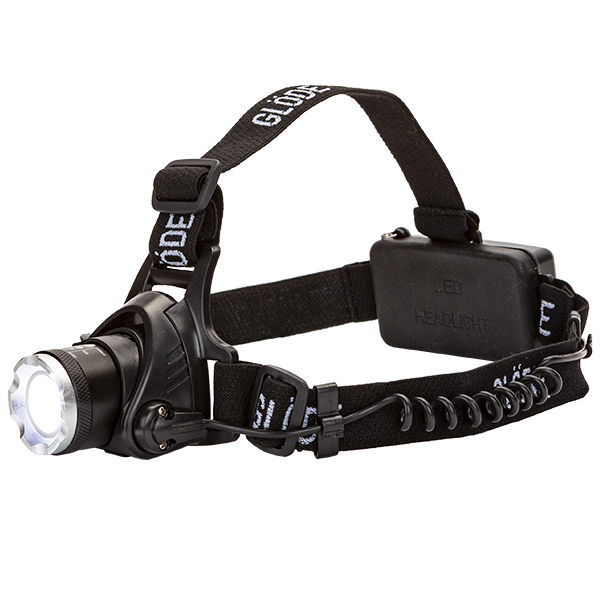 Stirnlampe PRO FOCUS 6 LED mit 800 Lumen, USB