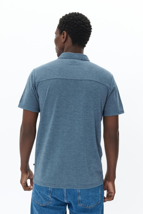 Matinique blauwe heren polo