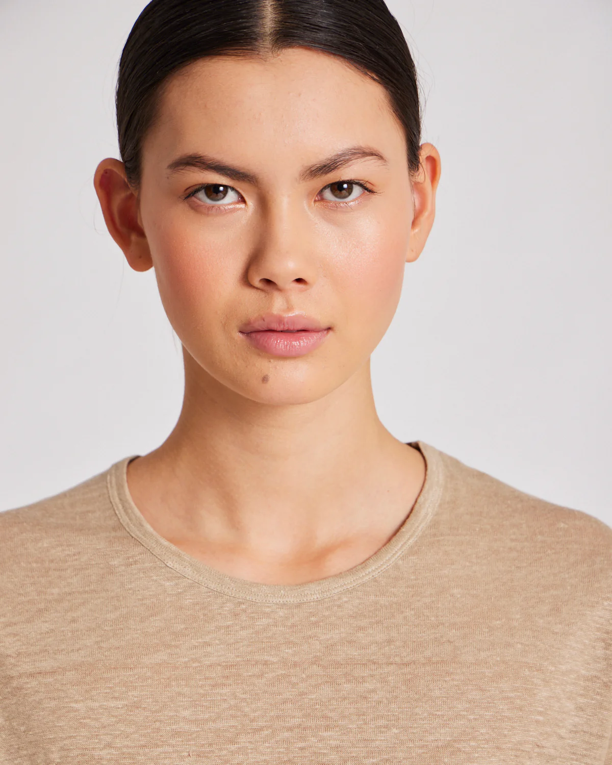 Gai+Lisva  Nynne S/S linen t-shirt - Moonstruck