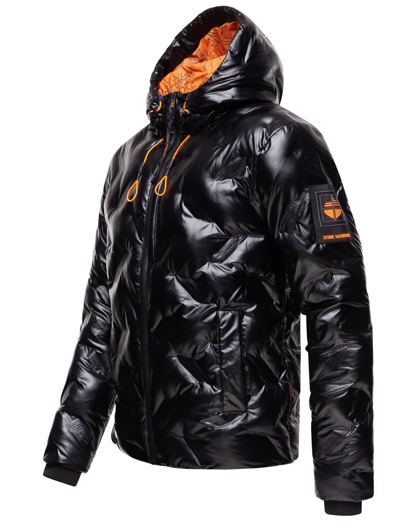 STONE HARBOUR Herren Outdoorjacke Geroo Sportliche wasserdichte Winterjacke mit Kapuze Geroo