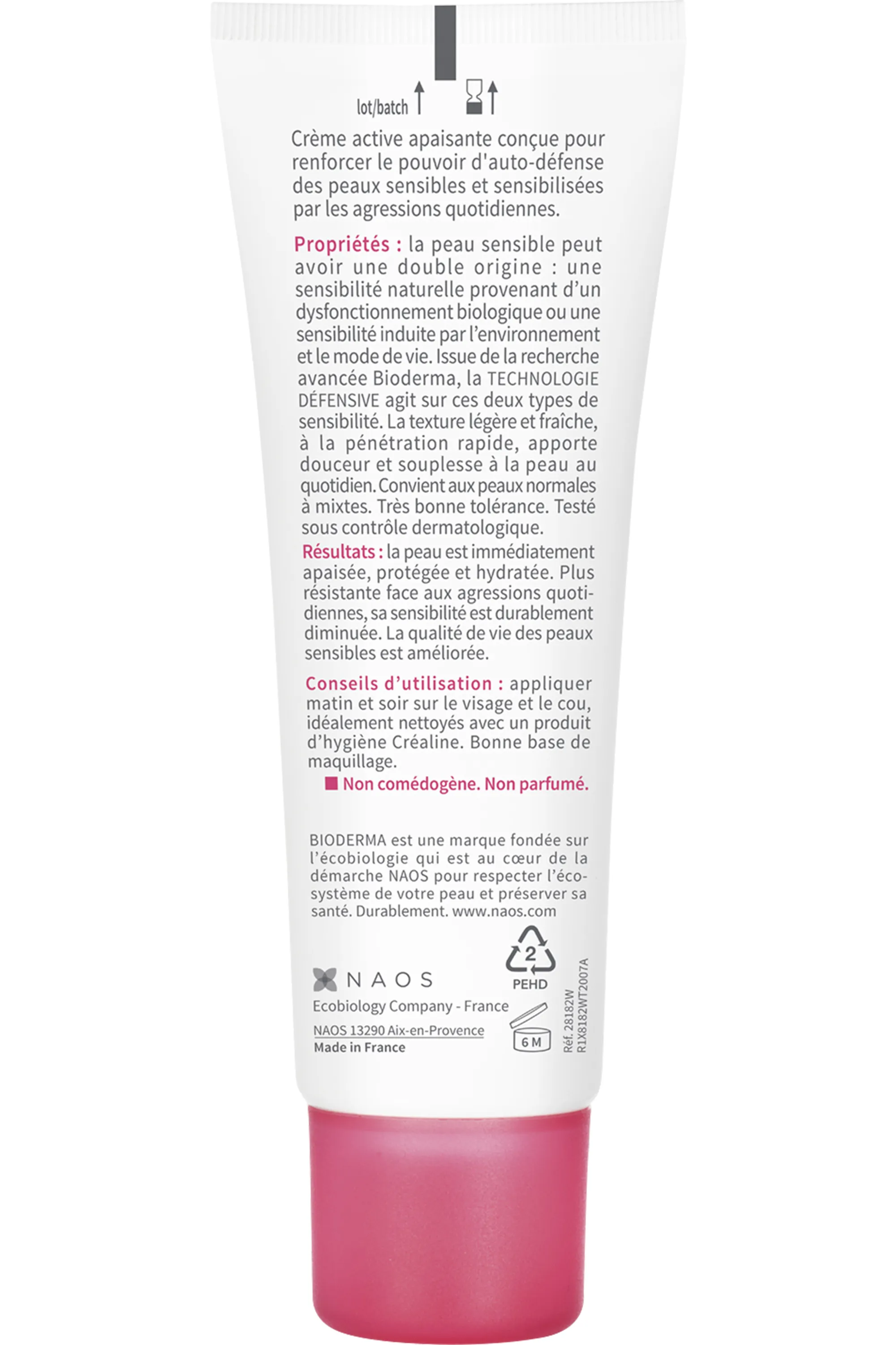 Bioderma Crème visage défensive Créaline-40 ml