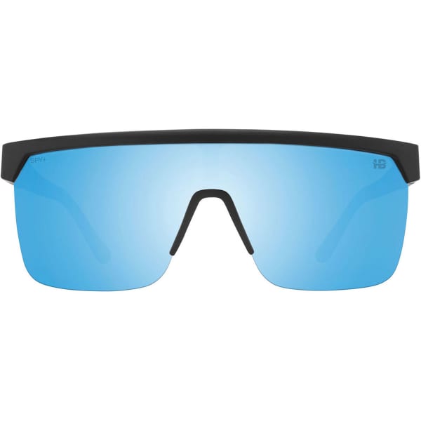 Lunette de soleil lifestyle SPY FLYNN 5050 MATTE BLACK HAPPY BOOST POLAR ICE BLUE MIRROR