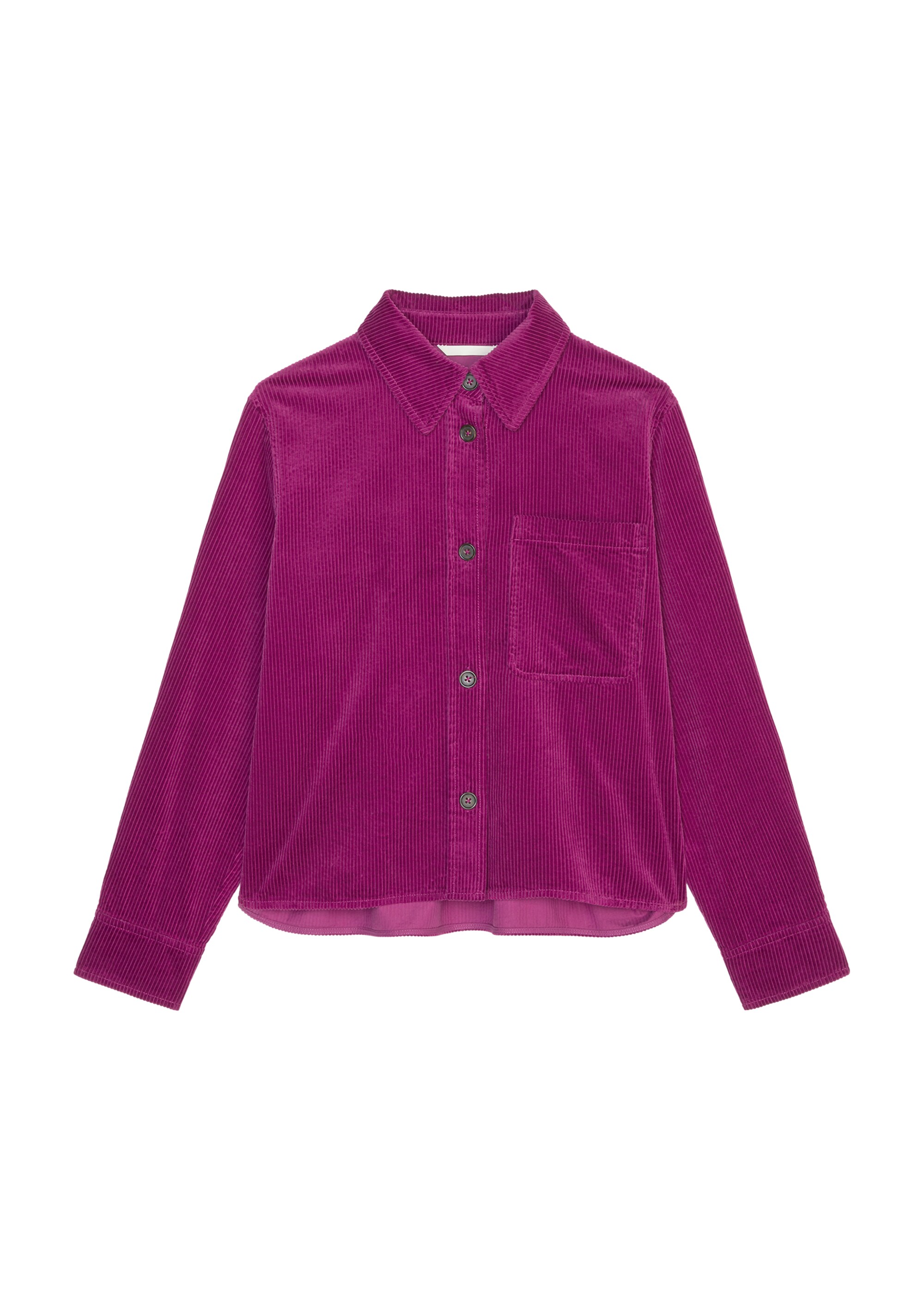 Cord-Overshirt regularaus Organic Cotton-Qualität