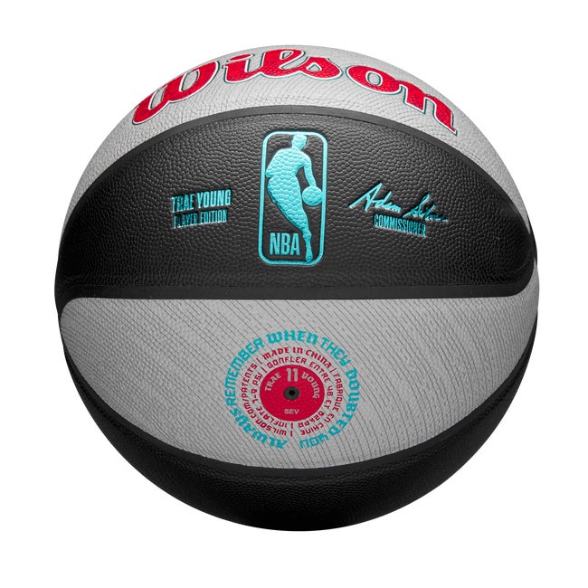 Limited-Edition Wilson x Trae Young “Motive” NBA Basketball