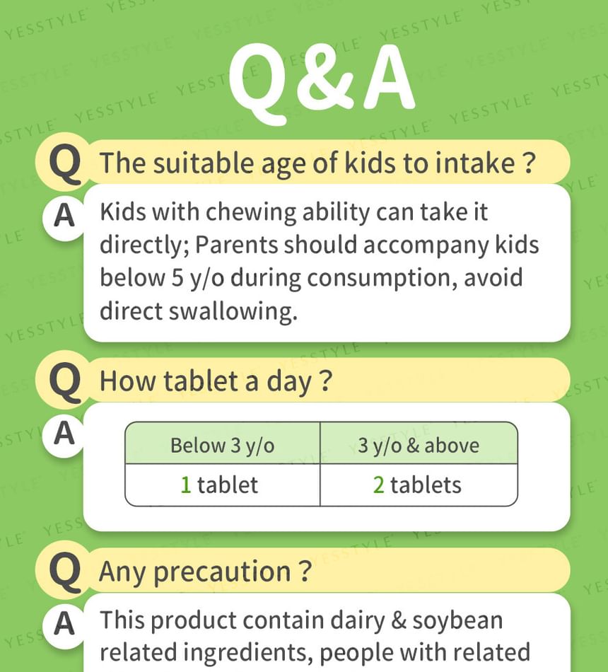 BHK's - Multivitamine Kauwtablet voor Kinderen met Yoghurtsmaak