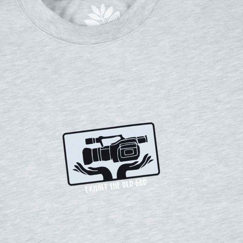 T-SHIRT EXHALT - GRIS CHINÉ
