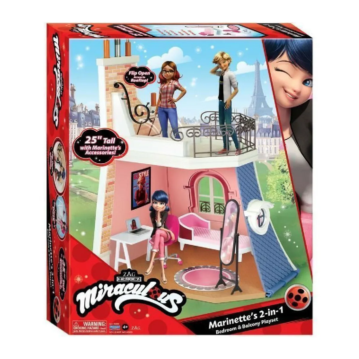 Miraculous Ladybug - La chambre de Marinette BANALINE