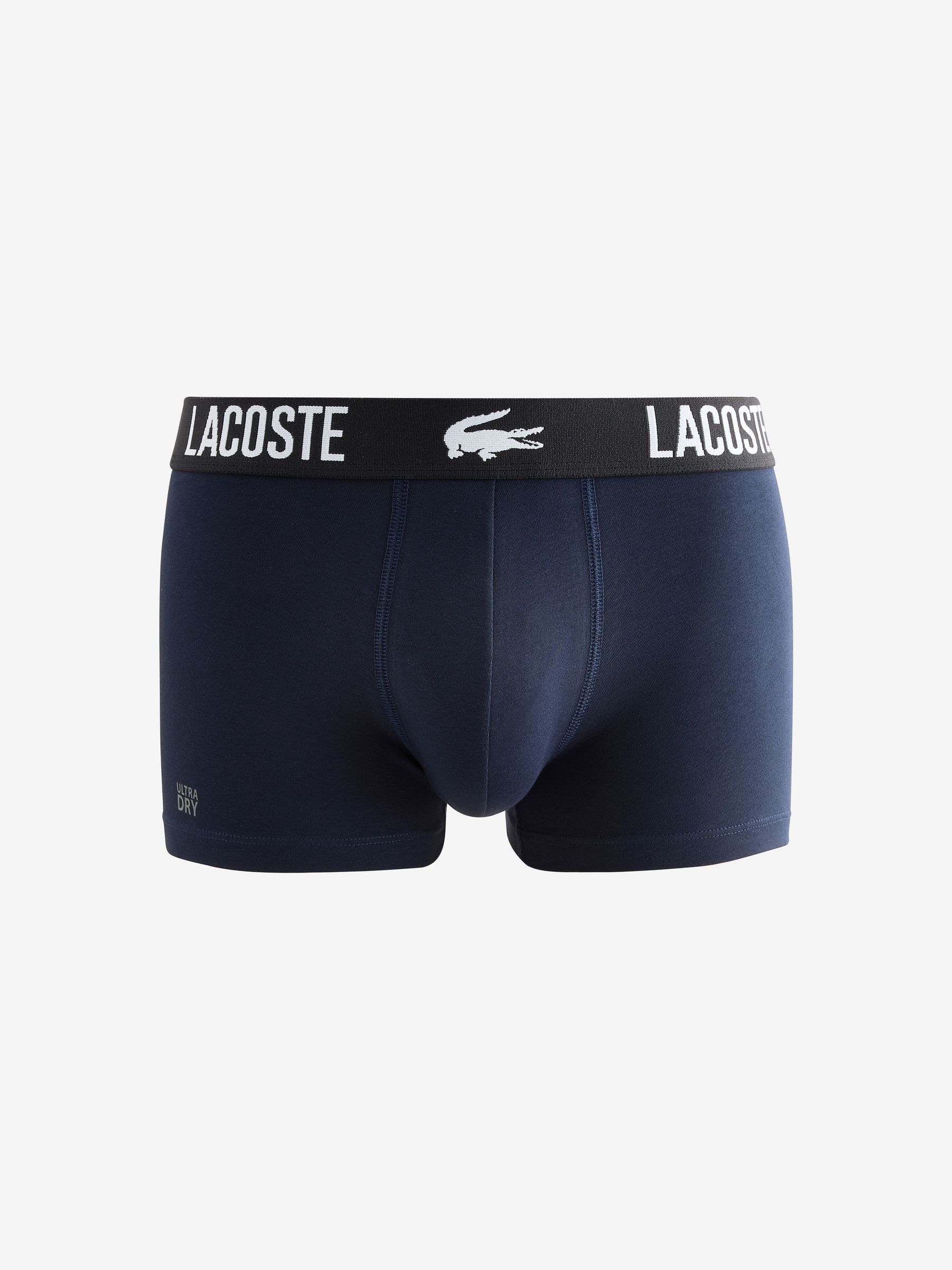 Marineblauw - Lacoste® set van 3 boxershorts