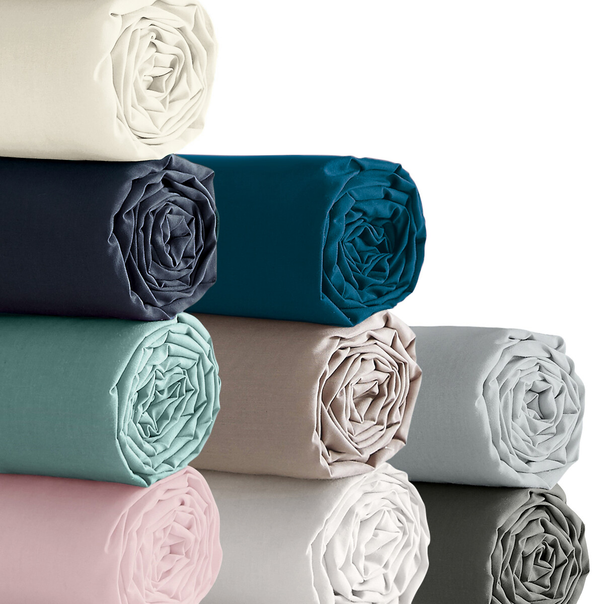 LA REDOUTE INTERIEURS<br>Lençol justo, Cenário