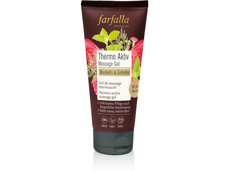 Farfalla Massage Gel Muskeln und Gelenke Massage-Gel ideal nach körperlicher Anstrengung