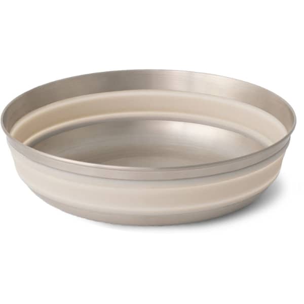 Vaisselle randonnée SEA TO SUMMIT DETOUR STAINLESS STEEL COLLAPSIBLE BOWL L GREY