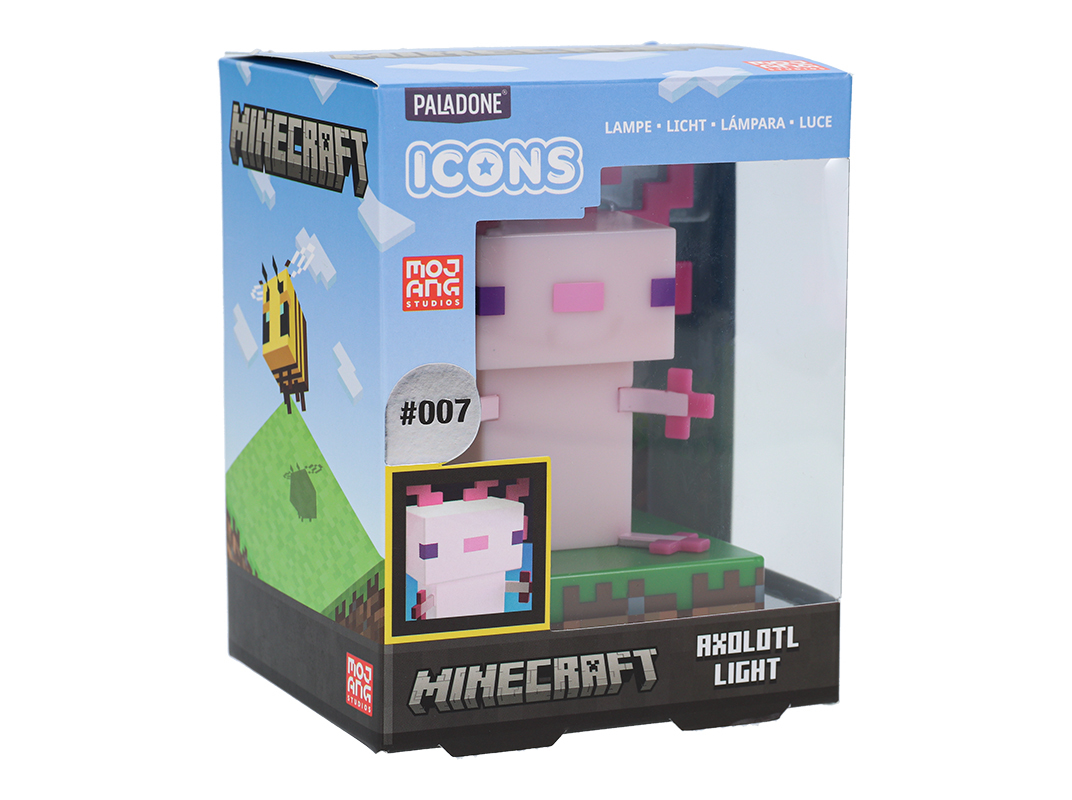 ICON LIGHT AXOLOTL MINECRAFT