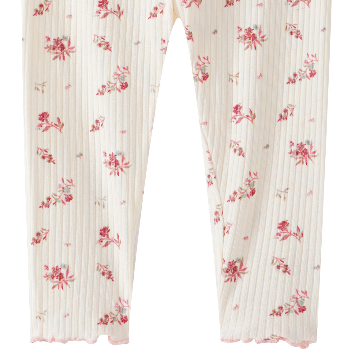 Topomini Pure Collection Baby Leggings mit Bio-Baumwolle creme