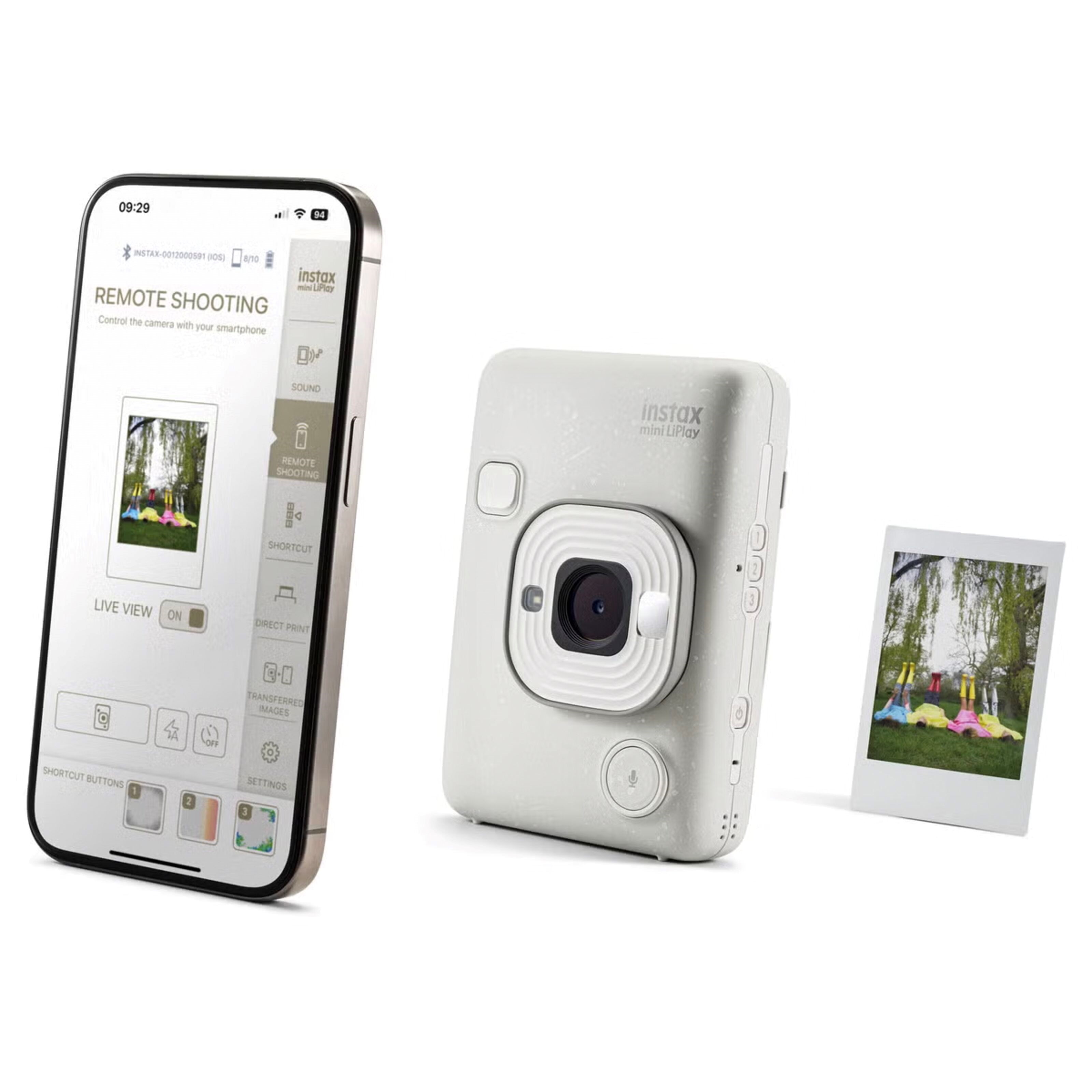 Fujifilm Instax Mini LiPlay. Hybrid instantkamera og smarttelefonskriver