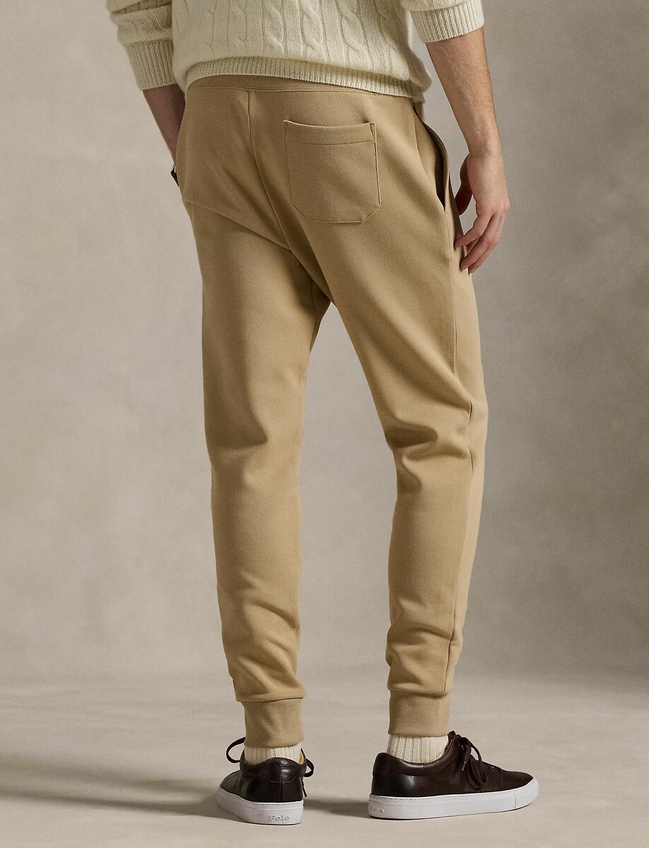 POLO RALPH LAUREN<br>Calças esportivas de malha dupla