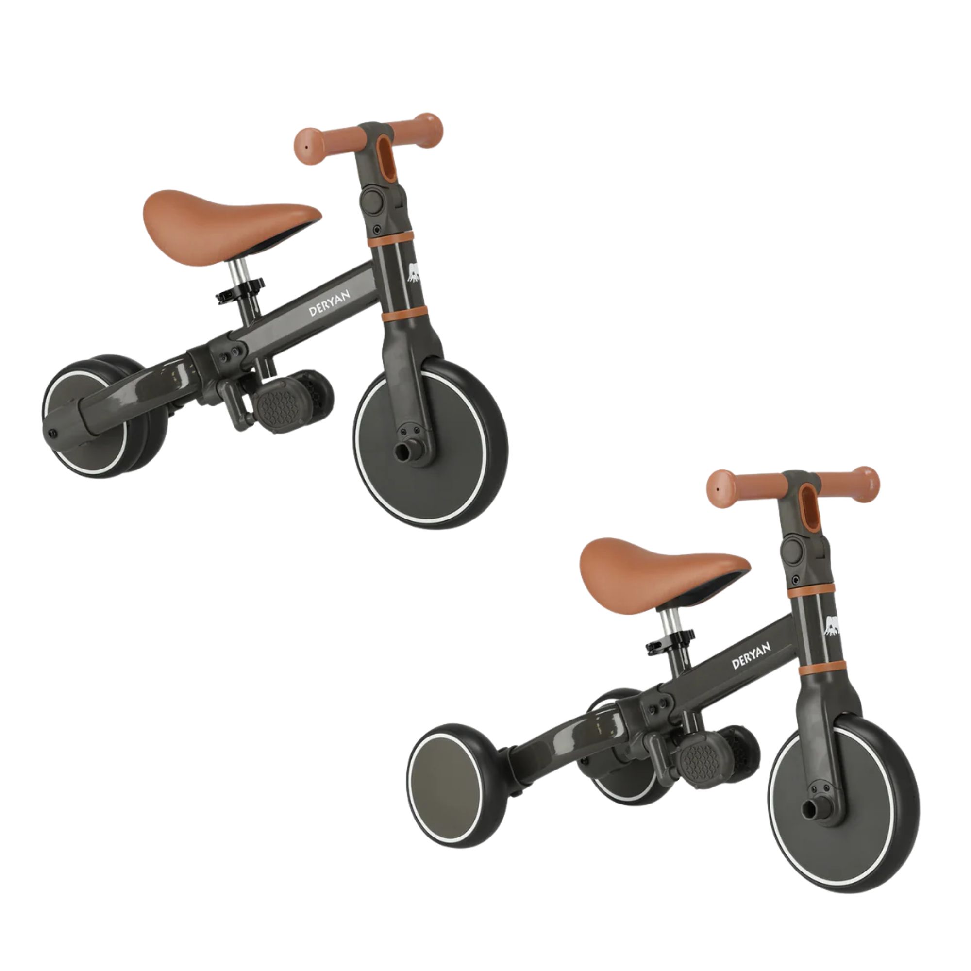 Deryan Jaime 2-in-1 Luxe loopfiets - Black