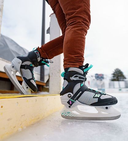 K2 Sk?jter - Alexis Ice Pro - Gr?/Turkis