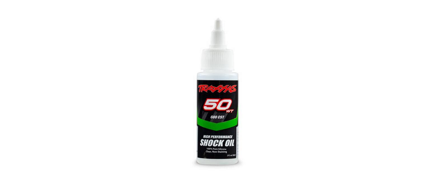 Dämpferöl Premium 50 wt, 60 ml, 600 cStSilikon Stossdämpferöl für RC-Fahrzeuge